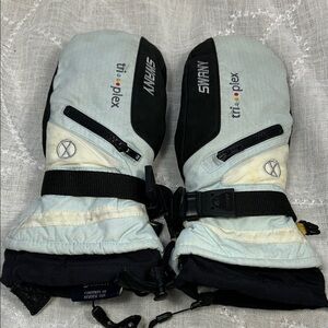 Swix leather mittens ski snowboard winter